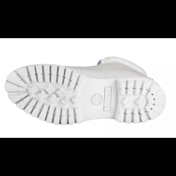 Timberland “rainbow” 6” leather boots men’s SZ 10 - Picture 5 of 6